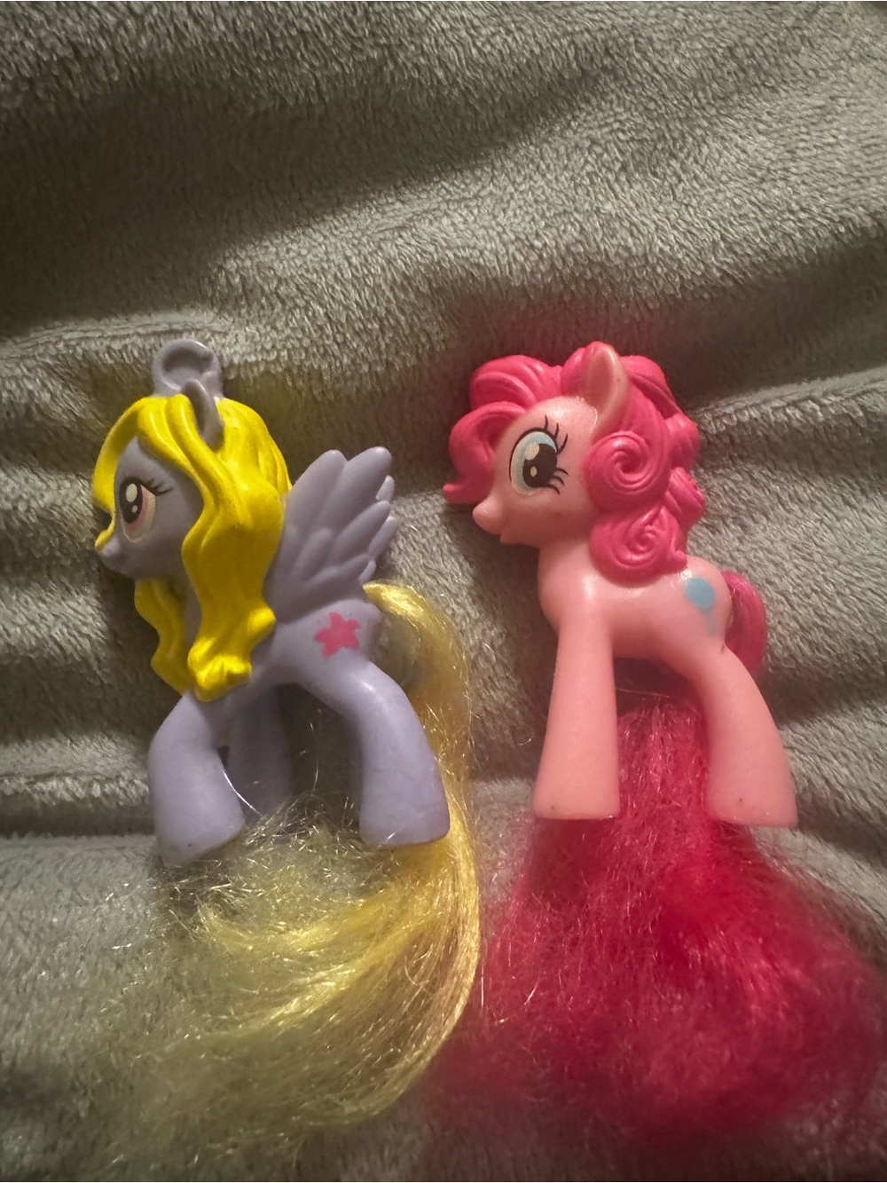 My Little Pony pinkie pie and friendship blossom happy meal toys